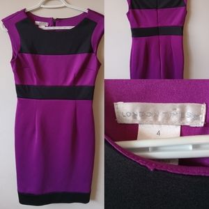 London Times size 4 dress